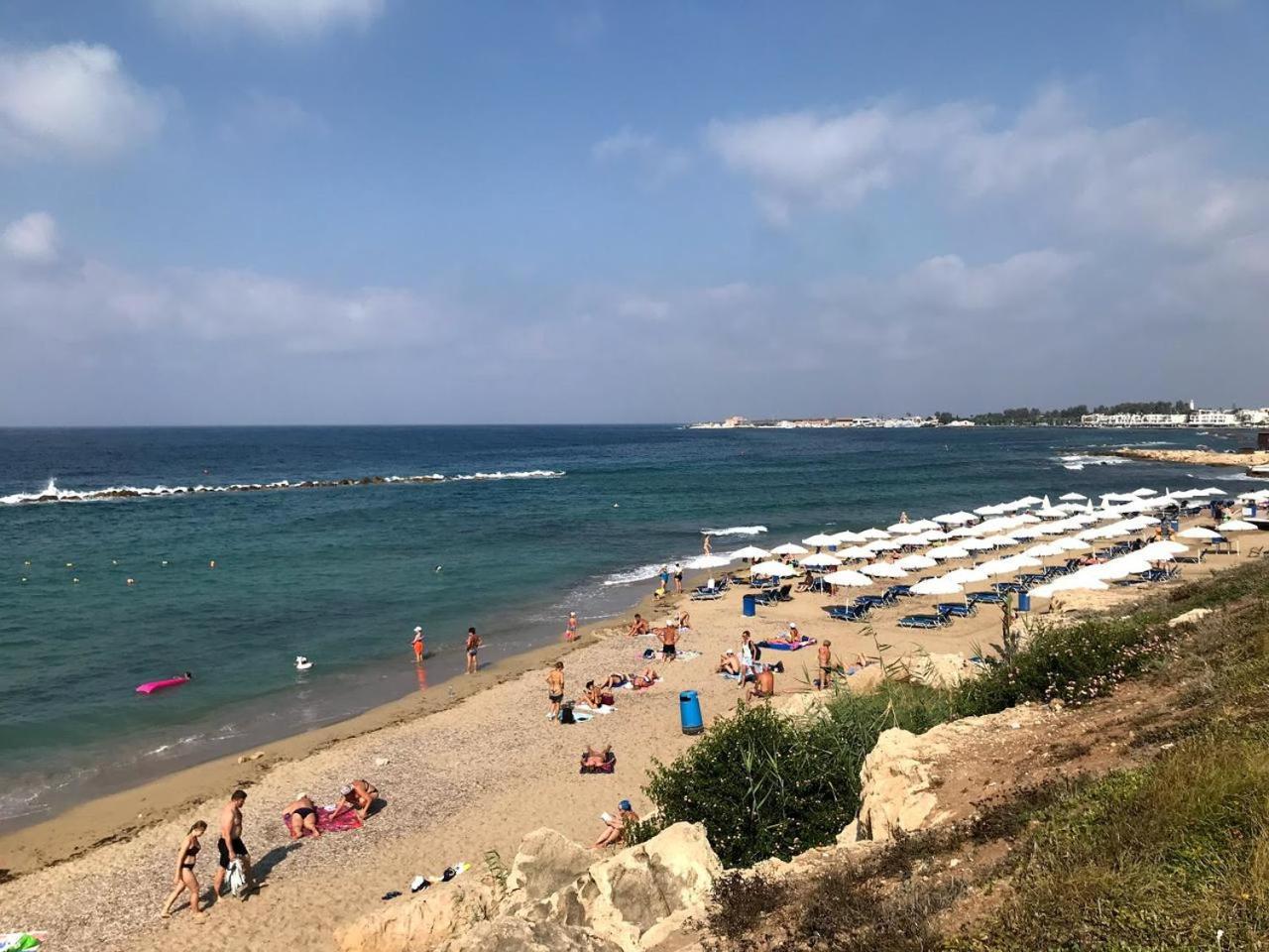 Dreamy 2 Bed Apartment By The Sea Pafos Zewnętrze zdjęcie